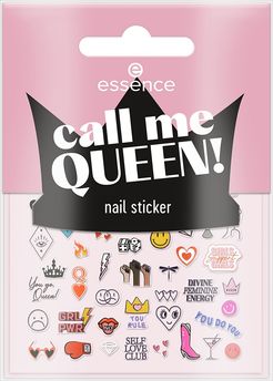 Call Me Queen! Nail Art Icon Adesivi Unghie Lunga durata 45 pz Essence