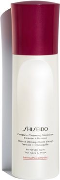 Complete Cleansing Microfoam Cleanse+Remove 180 ml Shiseido