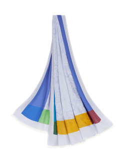 Sciarpa Jacquard, Donna, Multicolor