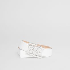 Double Monogram Motif Leather Belt