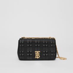 Small Quilted Lambskin Lola Bag, Black