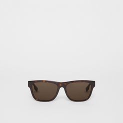 Square Frame Sunglasses, Brown