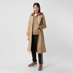 The Long Chelsea Heritage Trench Coat, Size: 06, Beige