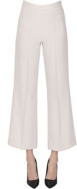 Oriana crepè trousers
