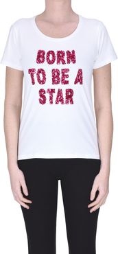 T-shirt con paillettes