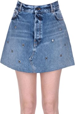 Mini gonna in denim Susanna