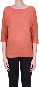 Pullover in maglia intrecciata