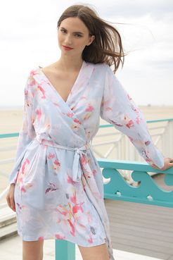 DREAM LOVER FLORAL ROBE Love Is In The Air Mist