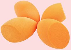 Real Techniques 4Pk Complexion Sponges - Orange - One Size