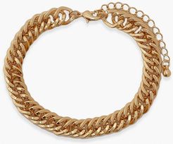 Chain Detail Bracelet - Metallics - One Size