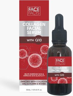 Face Facts Collagen & Q10 Face Serum - Red - One Size