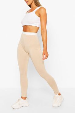 The Everyday Chill Leggings - Beige - 4