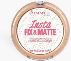 Rimmel Insta Fix Matte Powder Translucent - White - One Size