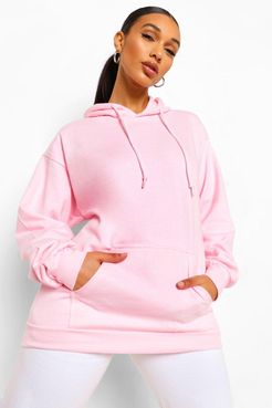 The Mix And Match Oversized Hoodie - Pink - S