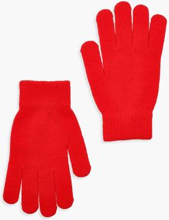 Basic Gloves - Red - One Size
