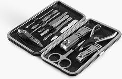 Laroc Professional 12 Piece Manicure Set - Grey - One Size