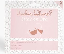 Underwhere? Stick On Bra - White - One Size