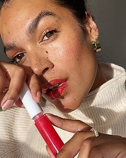 Glow Studio High Shine Lip Gloss Women's Sheer Red