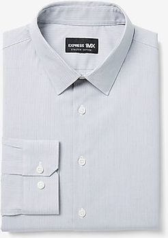 Extra Slim Striped Stretch Cotton 1Mx Dress Shirt