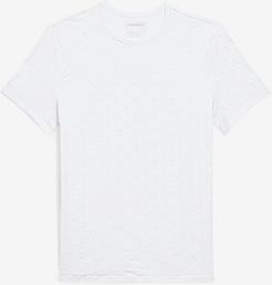 White All-Over Logo Moisture-Wicking Graphic T-Shirt