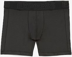 Black Mesh Performance Boxer Briefs