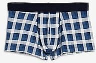 Small Check Print Sport Trunks