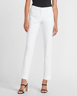 Low Rise Columnist Ankle Pant Women's White