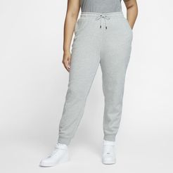 Pantaloni in fleece Nike Sportswear Essential (Plus Size) - Donna - Grigio
