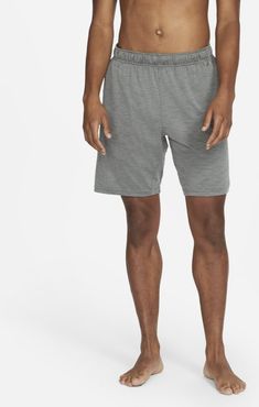 Shorts Nike Yoga Dri-FIT - Uomo - Grigio