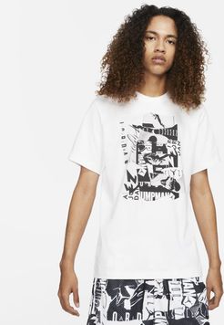 T-shirt a manica corta Jordan Jumpman Flight - Uomo - Bianco