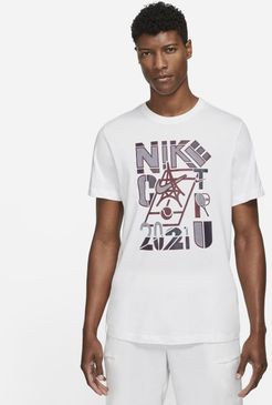 T-shirt da tennis NikeCourt - Uomo - Bianco
