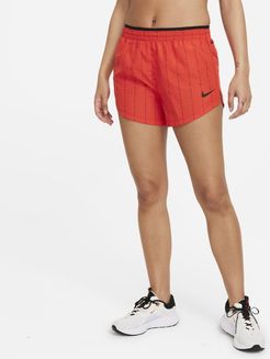 Shorts da running Nike Dri-FIT Tempo Luxe Icon Clash - Donna - Rosso