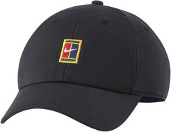 Cappello da tennis con logo NikeCourt Heritage86 - Nero