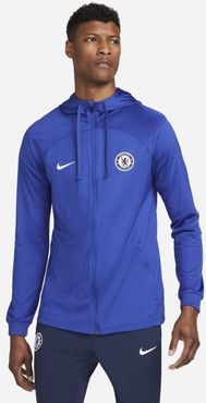 Track jacket da calcio Nike Dri-FIT Chelsea FC Strike – Uomo - Blu