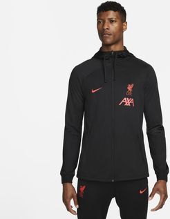 Track jacket da calcio Nike Dri-FIT Liverpool FC Strike – Uomo - Nero