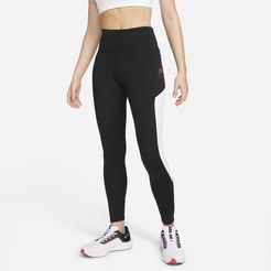 Leggings da running a 7/8 a vita alta con tasca Nike Air Dri-FIT – Donna - Nero
