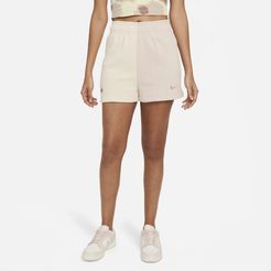 Shorts in fleece Nike Sportswear - Donna - Bianco