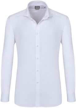 Camicia trendy bianca francese
