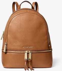 Rhea Medium Leather Backpack