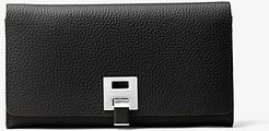 Bancroft Pebbled Calf Leather Continental Wallet