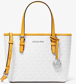 Jet Set Travel Extra-Small Logo Top-Zip Tote Bag