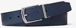 Crossgrain Leather Belt
