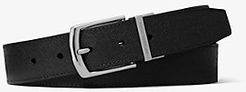 Crossgrain Leather Belt