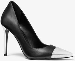 Keke Leather Cap-Toe Pump