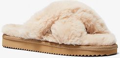 Lala Faux Fur Slide Sandal