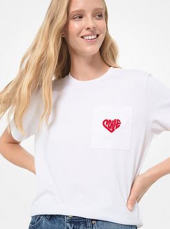 Watch Hunger Stop LOVE Organic Cotton Unisex T-Shirt