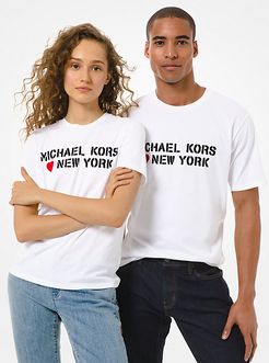 MK Loves New York Cotton Jersey Unisex T-Shirt