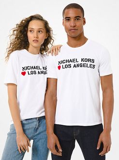 MK Loves Los Angeles Cotton Jersey Unisex T-Shirt