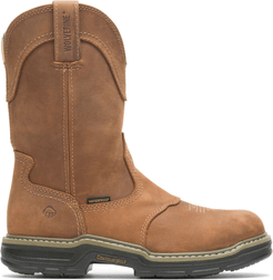 Anthem Western Wellington Steel-Toe Work Boot Brown, Size 11.5 Medium Width