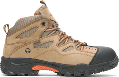 Durant Waterproof Steel-Toe Work Boot Light Brown/Orange, Size 12 Extra Wide Width